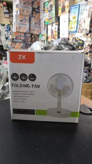 ZK-2028 Folding Rechargeable Fan