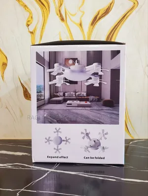 F4+ LED Ceiling Fan Light With Remote Control
