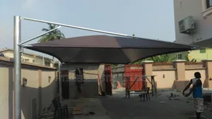 Shade Knitted Carport