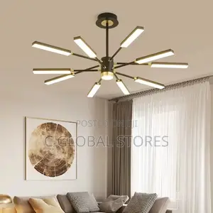 Retro 12glass Chandelier