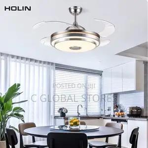 Bluetooth Fan Chandelier
