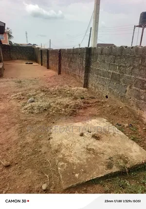 A Plot for Sale in Akowonjo