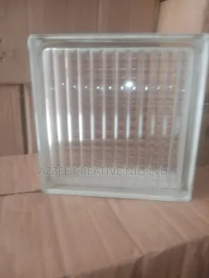 Glass Block White Colour