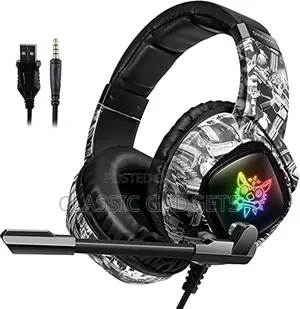 ONIKUMA Professional Gaming Headset With Noise Cancellation Mic