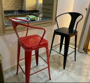 Quality Imported Metal Bar Stool With Backrest