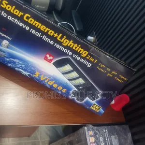 Led Solar Light + Camera