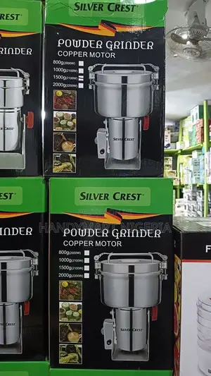 2000g Silver Crest Industrial Powder Grinder 30% OFF