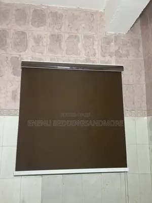 Brown Privacy Window Blinds