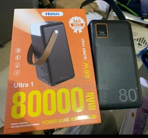 80'000 Mah High Capacity Powerbank