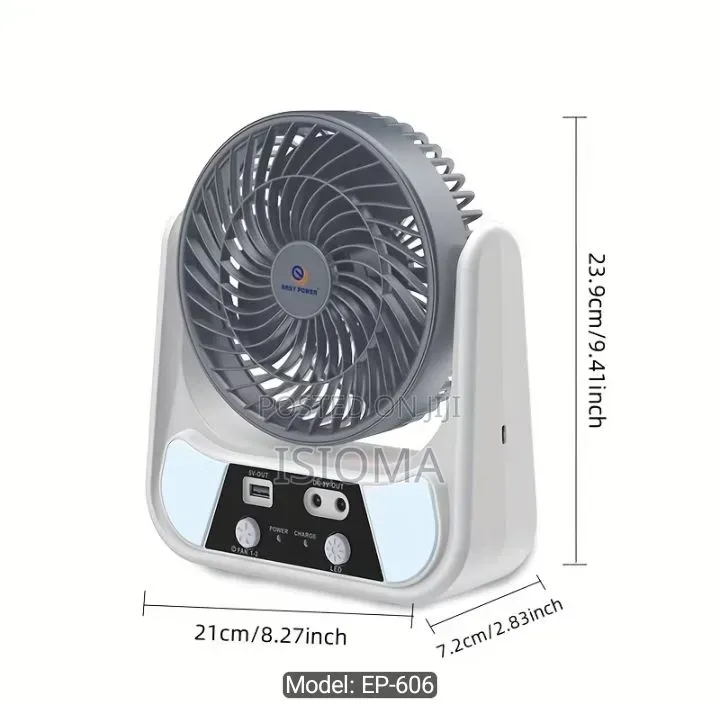 Rechargeable Table Fan