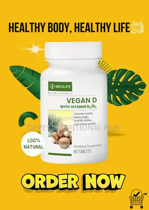 Vegan D (90 Tablets) Help Boosts Immune Function