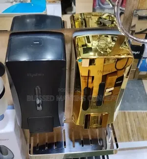 750ml Black Gold Manual Soap/Sanitizer Dispenser for Commercial Use