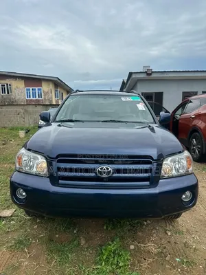 Toyota Highlander V6 2006 Blue