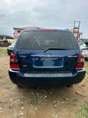 Toyota Highlander V6 2006 Blue