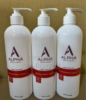 Alpha Skin Care Renewal Body Lotion With 12% Glycolic Acid 340g