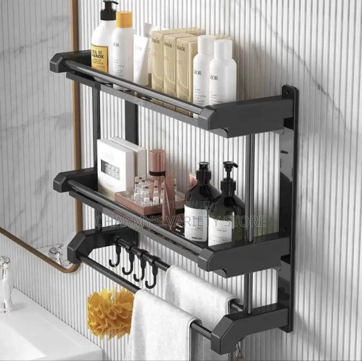 2 Layers Bathroom Organizer