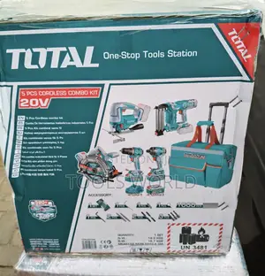 TOTAL P20S 5-in-1 Brushless Cordless Power Tool Kit 20V – TCKLI251295