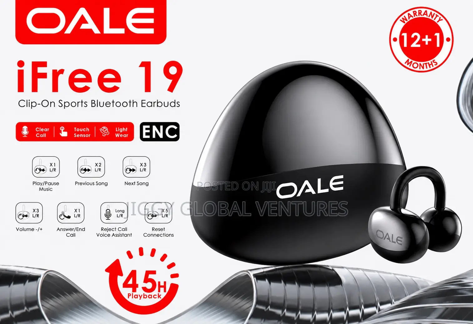 Oale iFree 19 Bluetooth Earbuds