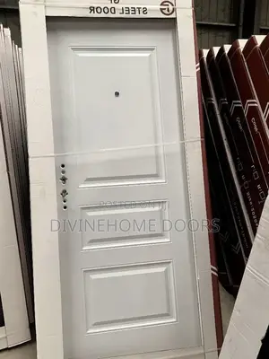 Mart_white Steel Door