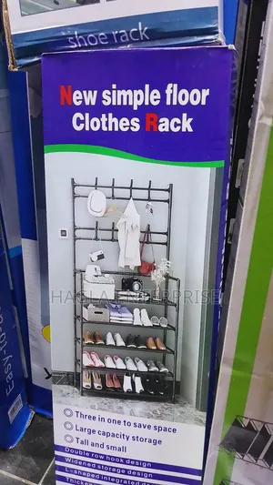 Shoe Rack With Hanger