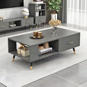 Luxury TV Console With Center Table Console Depends on Sizes