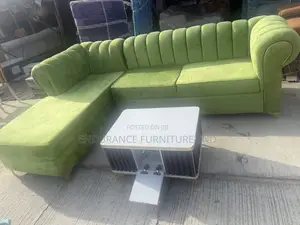 L Shaped Sofa With Center Table