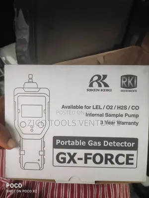 RKI GX-Force Sample Draw 4 Gas Monitor