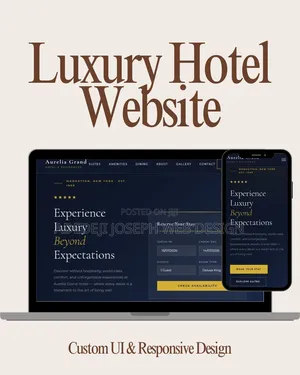Modern Hotel Guest House Website Design Services