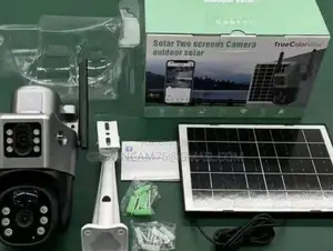 Dual Lens Intelligence Smart 4g Solar Power Security Camera