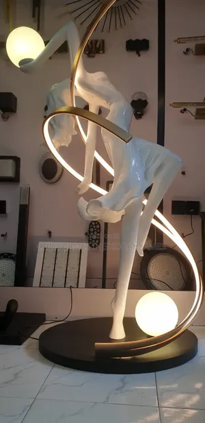 Modern White Metal Floor Lamp Standing Lamp for Reading Bedroom