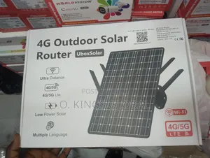 Solar Router /Wifi 4g/5g With Battery Backup