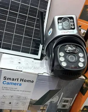 Rotational Solar Powered 4G Sim Card Dual Lens Auto-Tracking CCTV