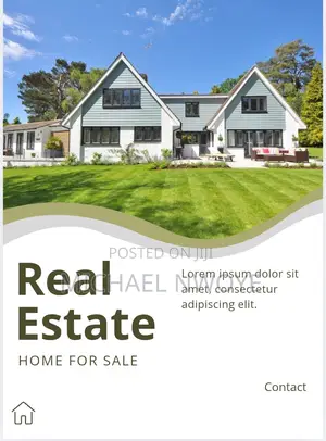 Real Estate Flyer Design Lagos | Same Day Property Ads