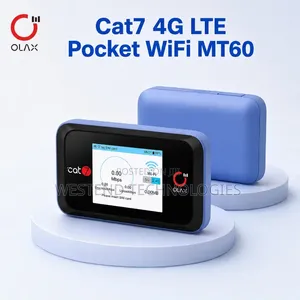 Olax Portable Mifi CAT7 LTE WiFi 6 Mobile Hotspot With 4000MAh Battery
