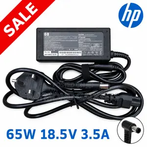 HP 65W Big Tip Laptop Charger – 18.5V 3.5A Big Mouth Adapter