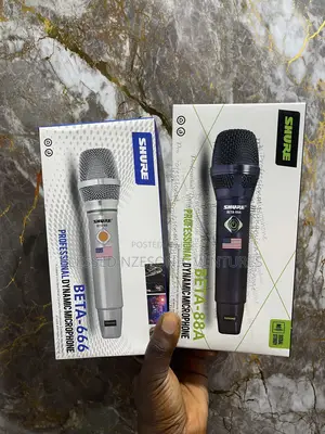 Beta 88A and Beta 666 Wired Mic