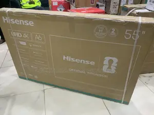 Hisense 55A6Q Smart Television With AI Upscaler and Clarity
