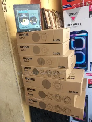 All Models of Boom BT Active Passive Ceiling Speakers Available