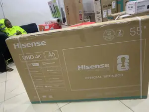 Hisense 55A6Q Smart UHD Television With Wide Color Display