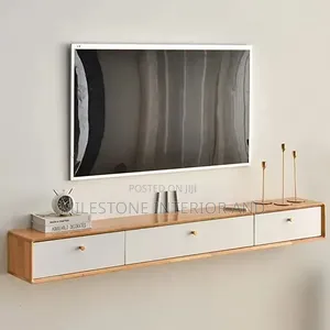 Simple Mixed Color TV Console