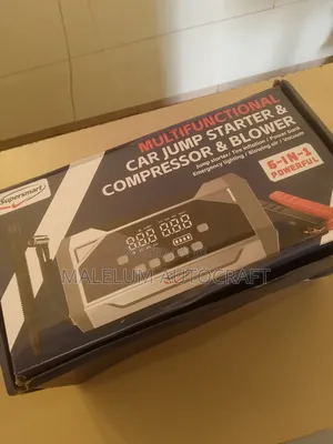 Car Jump Starter and Compressor and Blower