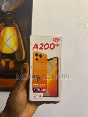 New Itel A200+ 64 GB Orange