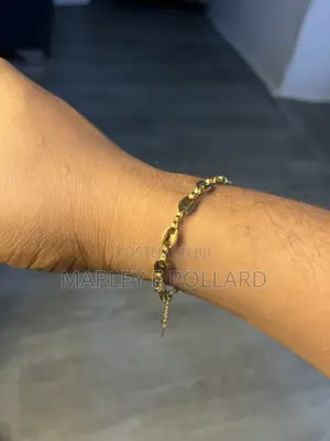 Chains Gold Plated Adjustable Unisex Bracelet