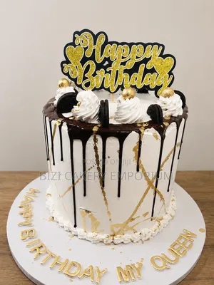 Chocolate Drip Birthday Cakes in Lagos