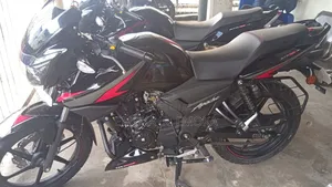 New TVS Apache RTR 160 2v Refresh X-connect 2025 Black