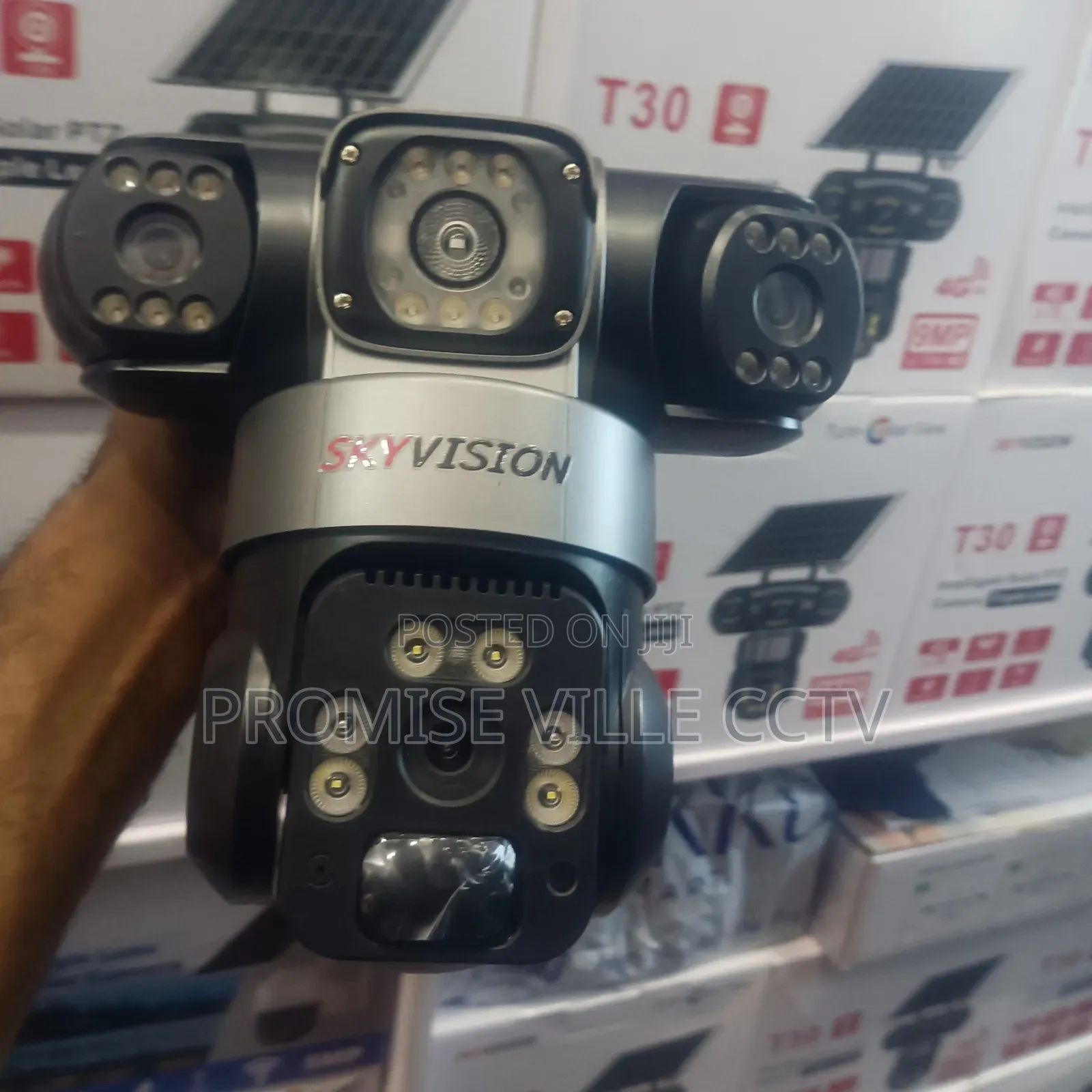 3 View Solar Camera