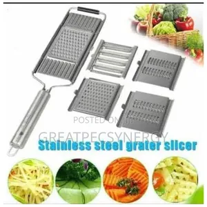 4 in 1 Vegetable Slicer Stainless Steel Shredder