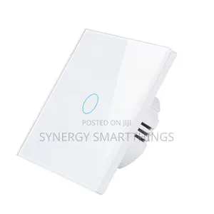 Tuya Zigbee Touch Smart 1 Gang Switch White Color