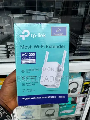 TP Link Mesh WiFi Extender AC1200 Dual Band 5GHz 2.4GHz