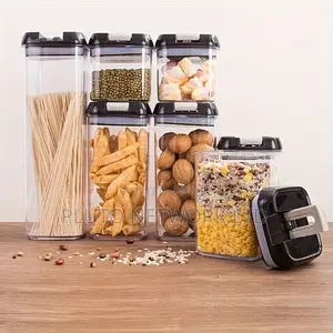 6pcs Airtight Food Storage Canisters Set
